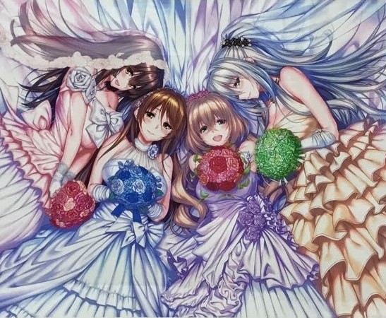 ピロ水の絵画作品　タイトルは、愛嫁